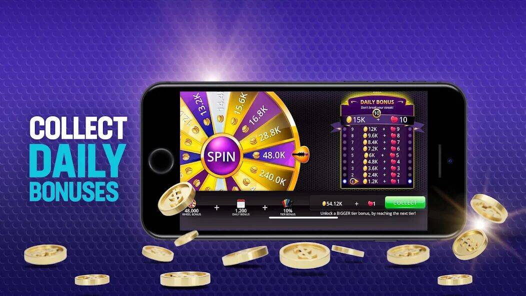 Скачать взломанную Hard Rock Jackpot Casino [Много денег] MOD apk на Андроид