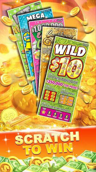 Скачать взломанную Lottery Scratchers Master [Много денег] MOD apk на Андроид