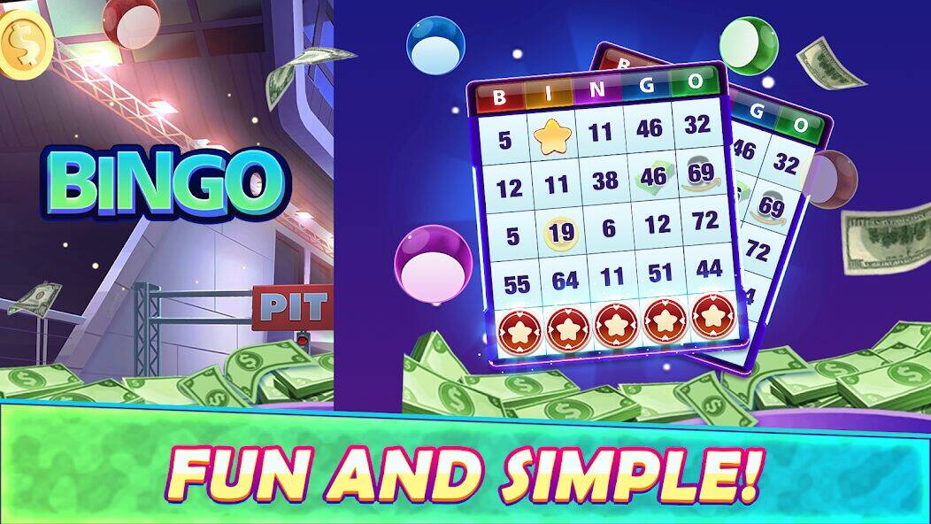 Скачать взломанную Win real money Bingo- Big Cash [Много денег] MOD apk на Андроид