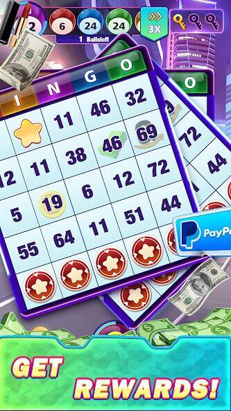 Скачать взломанную Win real money Bingo- Big Cash [Много денег] MOD apk на Андроид