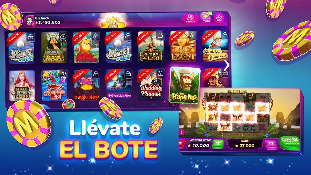 Скачать взломанную MundiJuegos: Bingo, Parchis… [Мод меню] MOD apk на Андроид