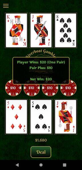Скачать взломанную Riverboat Gambler [Много монет] MOD apk на Андроид