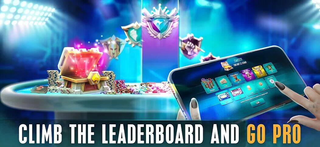 Скачать взломанную HD Poker: Texas Holdem Casino [Мод меню] MOD apk на Андроид