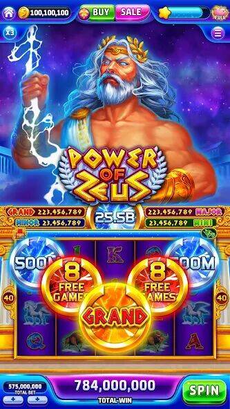 Скачать взломанную Jackpotland-Vegas Casino Slots [Много монет] MOD apk на Андроид