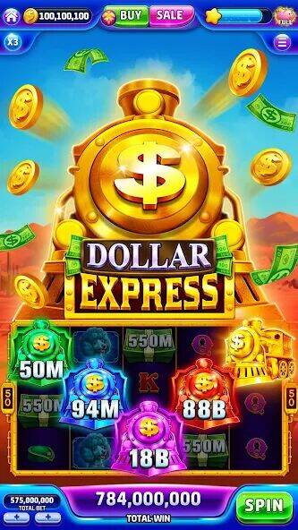 Скачать взломанную Jackpotland-Vegas Casino Slots [Много монет] MOD apk на Андроид