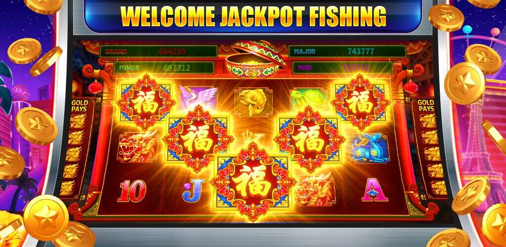 Скачать взломанную Dragon King Fishing Slot [Много монет] MOD apk на Андроид