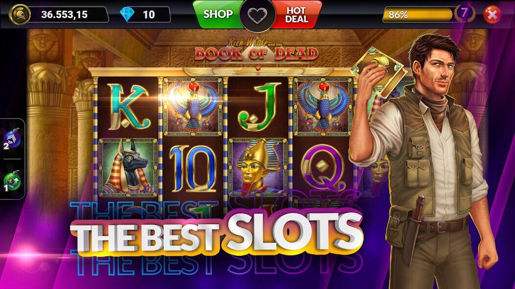 Скачать взломанную SpinArena Online Casino Slots [Много монет] MOD apk на Андроид