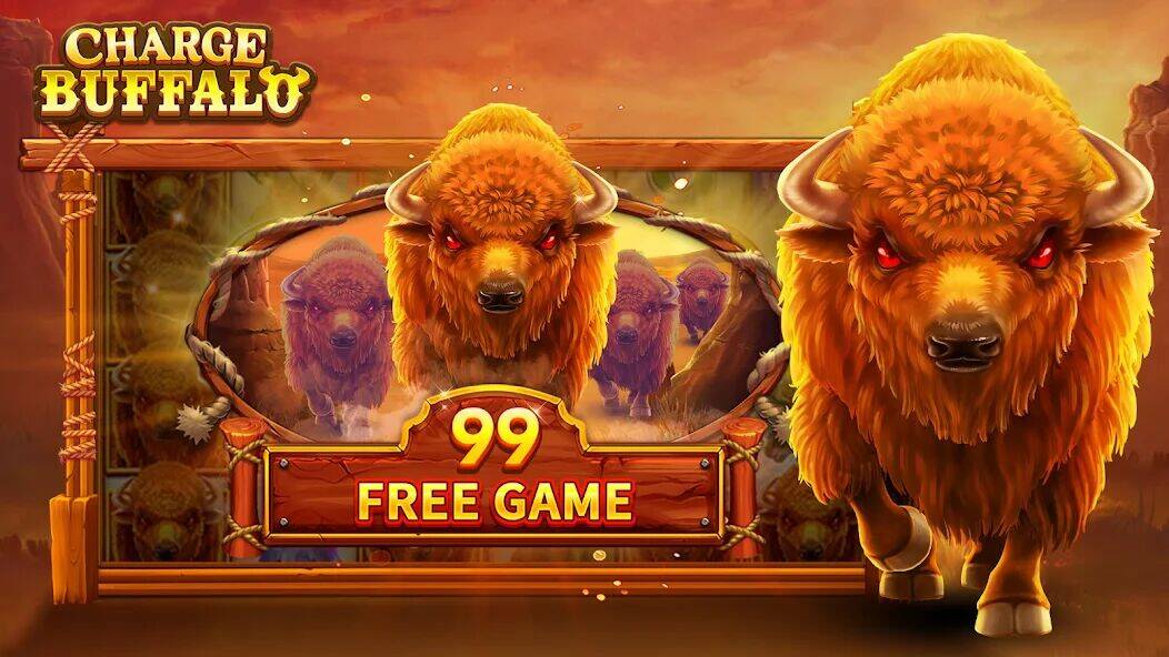 Скачать взломанную Charge Buffalo Slot-TaDa Games [Мод меню] MOD apk на Андроид