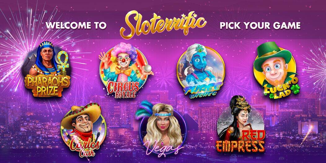 Скачать взломанную Sloterrific [Много денег] MOD apk на Андроид