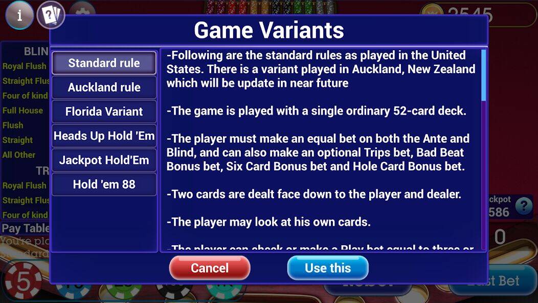 Скачать взломанную Ultimate Poker Texas Holdem [Много денег] MOD apk на Андроид