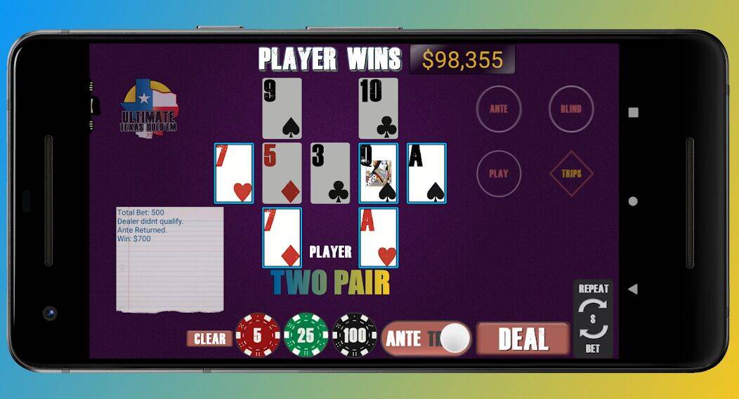 Скачать взломанную Texas Ultimate Holdem [Бесплатные покупки] MOD apk на Андроид