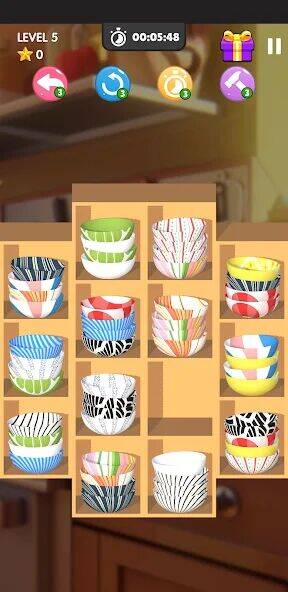 Скачать взломанную Bowl Sort Bonanza [Мод меню] MOD apk на Андроид