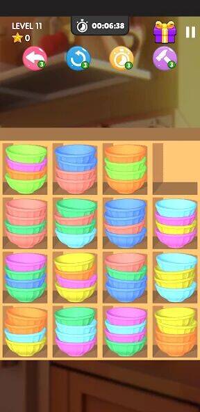 Скачать взломанную Bowl Sort Bonanza [Мод меню] MOD apk на Андроид