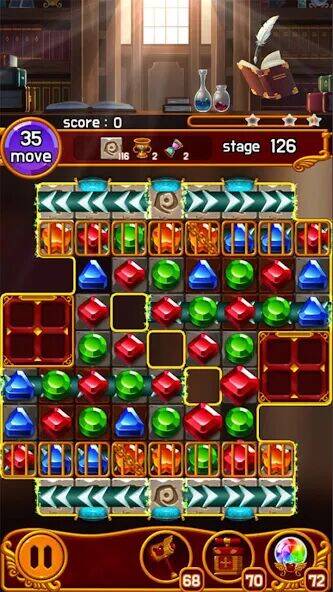 Скачать взломанную Jewel Magic Castle [Мод меню] MOD apk на Андроид