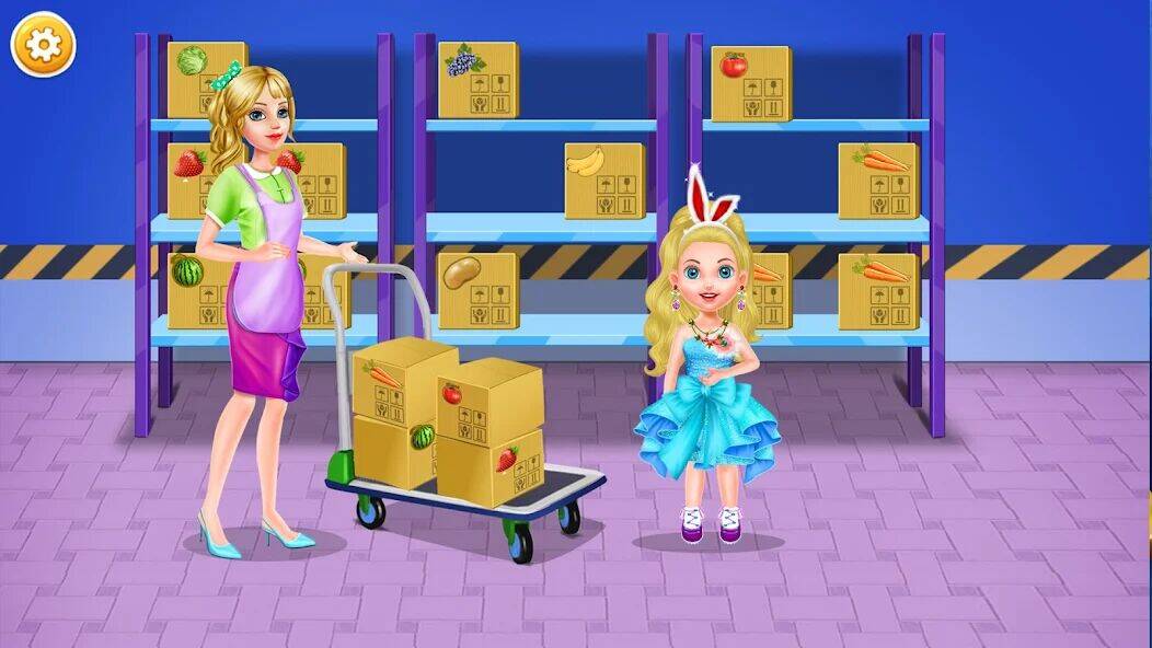 Скачать взломанную Mall Shopping with Diana [Мод меню] MOD apk на Андроид