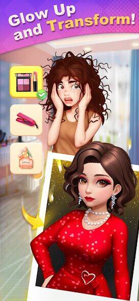 Скачать взломанную Merge Lover: Story & Makeover [Мод меню] MOD apk на Андроид
