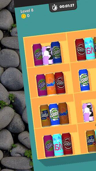 Скачать взломанную Tidy Box Match 3D [Бесплатные покупки] MOD apk на Андроид
