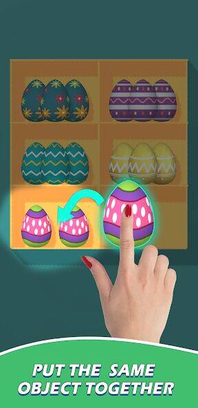 Скачать взломанную Tidy Box Match 3D [Бесплатные покупки] MOD apk на Андроид