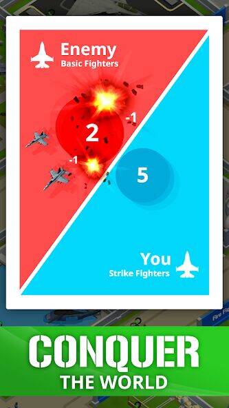 Скачать взломанную Idle Air Force Base [Много монет] MOD apk на Андроид