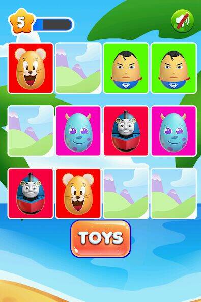 Скачать взломанную Surprise Eggs Memo [Бесплатные покупки] MOD apk на Андроид