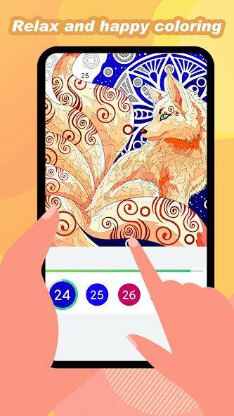 Скачать взломанную Paint Color - Coloring Book [Мод меню] MOD apk на Андроид