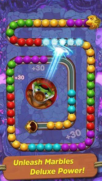 Скачать взломанную Zumball Deluxe [Много денег] MOD apk на Андроид