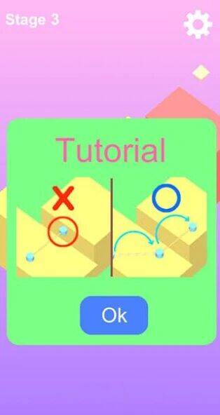 Скачать взломанную Cross the Cliff Easy [Мод меню] MOD apk на Андроид