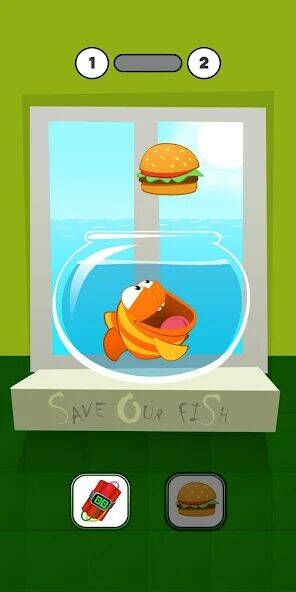 Скачать взломанную Neptune vs Mermaid: Fish Prank [Бесплатные покупки] MOD apk на Андроид