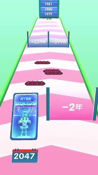 Скачать взломанную Гонка Эволюция Телефона 3D [Много денег] MOD apk на Андроид