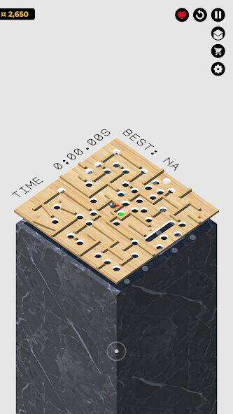 Скачать взломанную Mazey - Wooden Tilt Maze Game [Бесплатные покупки] MOD apk на Андроид