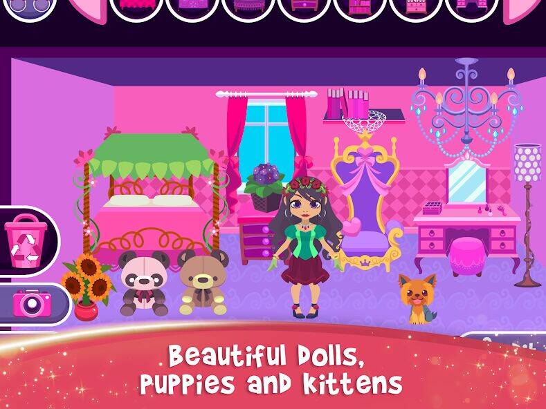 Скачать взломанную My Princess Castle: Doll Game [Мод меню] MOD apk на Андроид