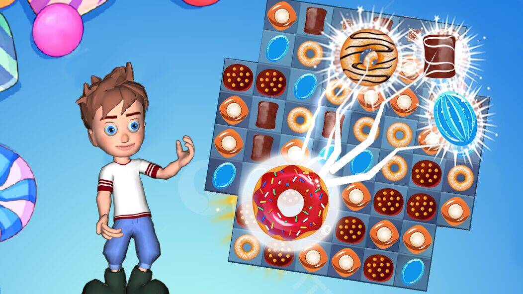 Скачать взломанную Candy Blast : Match 3 game [Много монет] MOD apk на Андроид