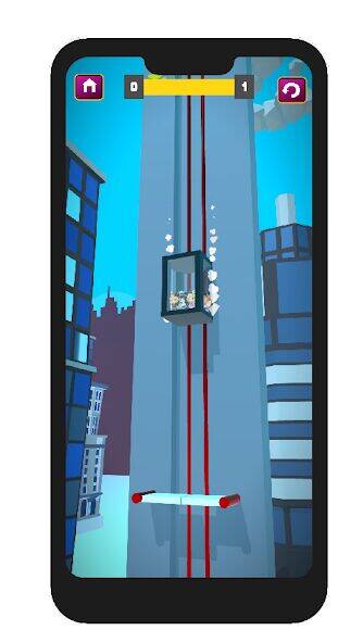 Скачать взломанную Elevator Escape:Fall Adventure [Много денег] MOD apk на Андроид