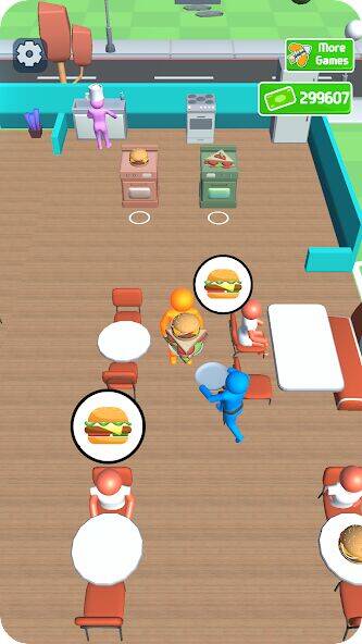 Скачать взломанную S9 Cafe Restaurant [Много монет] MOD apk на Андроид