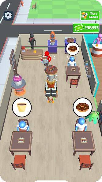 Скачать взломанную S9 Cafe Restaurant [Много монет] MOD apk на Андроид