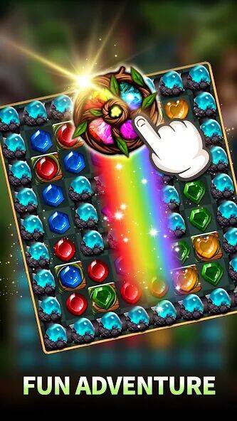 Скачать взломанную Jewel Forest Village [Много монет] MOD apk на Андроид
