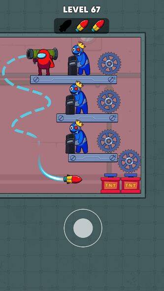 Скачать взломанную Rainbow Imposter: Rocket Move [Бесплатные покупки] MOD apk на Андроид