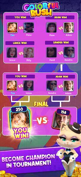Скачать взломанную Match Club : PvP Match3 [Мод меню] MOD apk на Андроид