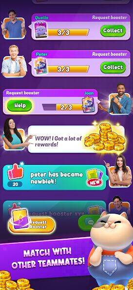 Скачать взломанную Match Club : PvP Match3 [Мод меню] MOD apk на Андроид