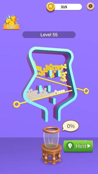 Скачать взломанную Pin Puller Winner [Бесплатные покупки] MOD apk на Андроид