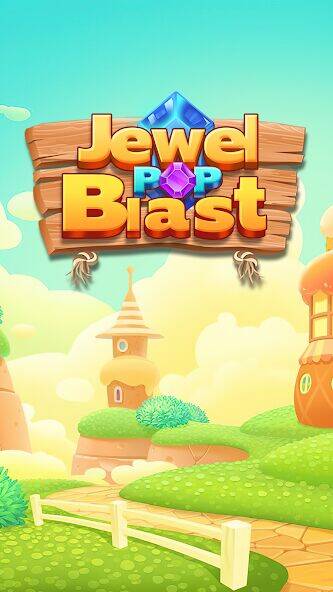 Скачать взломанную Jewel Pop Blast [Много денег] MOD apk на Андроид