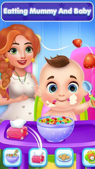 Скачать взломанную Mom newborn babysitter care [Мод меню] MOD apk на Андроид