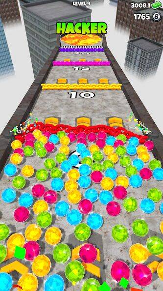 Скачать взломанную Bump Pop [Много монет] MOD apk на Андроид