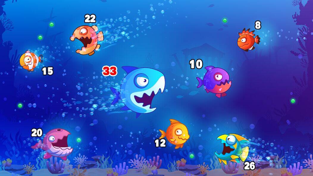 Скачать взломанную Eat Fish.IO : Aquarium Battle [Бесплатные покупки] MOD apk на Андроид