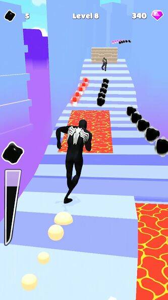 Скачать взломанную Symbiote Rush [Бесплатные покупки] MOD apk на Андроид