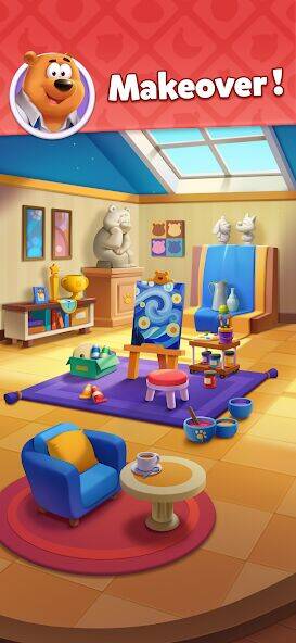 Скачать взломанную Tile Match - Brain Puzzle Game [Бесплатные покупки] MOD apk на Андроид