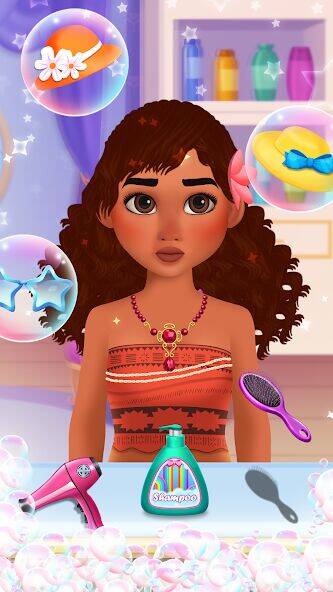 Скачать взломанную Hair Salon: Beauty Salon Game [Бесплатные покупки] MOD apk на Андроид