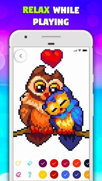 Скачать взломанную Раскраска по цифрам Рисовалка [Бесплатные покупки] MOD apk на Андроид