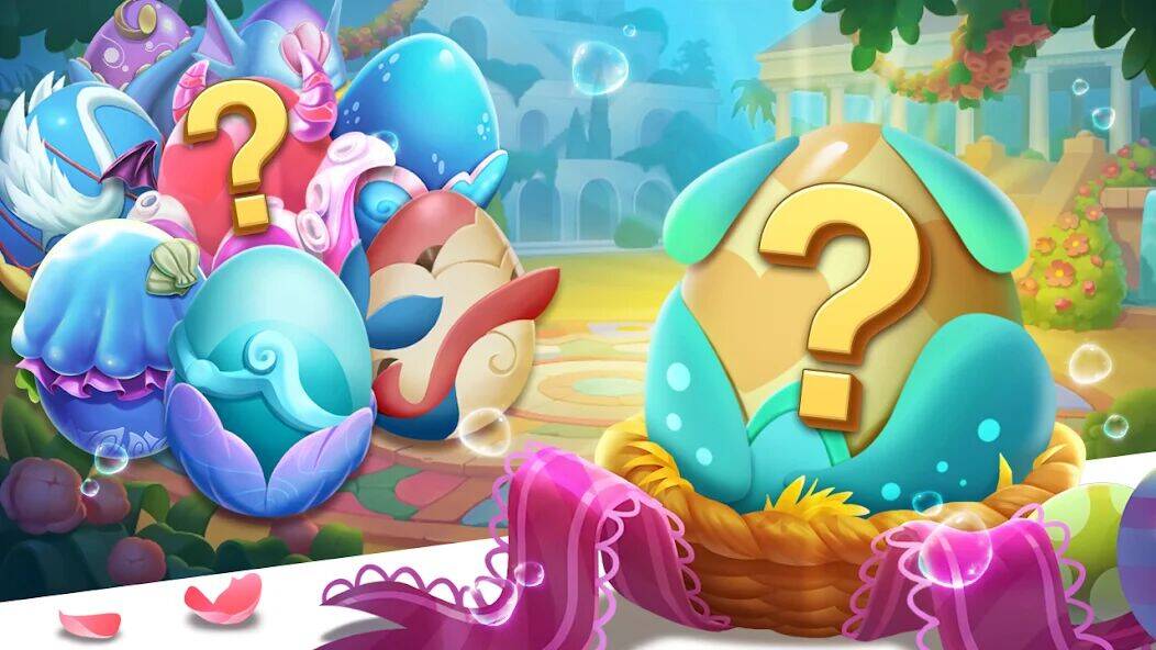 Скачать взломанную Объединить Seatopia: Русалка [Бесплатные покупки] MOD apk на Андроид