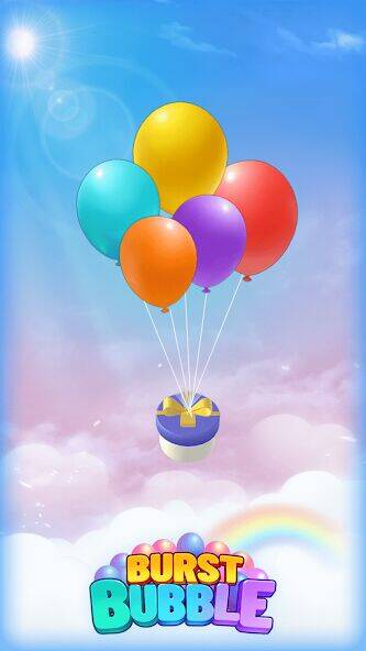 Скачать взломанную Bubble Burst：Match 3D [Много монет] MOD apk на Андроид